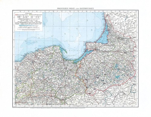 Historische karte provinzen - historische,