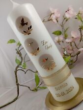 Taufkerze Taufsymbole Jungen