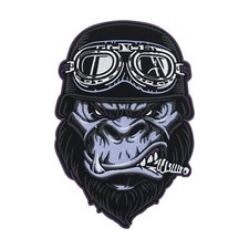 Großer Biker Gorilla Patch