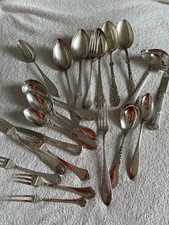 Konvolut versilbertes Besteck