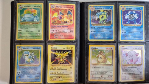 Pokemon kartensammlung base - pokemon,