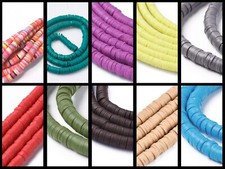Heishi Scheiben Perlen 4mm 1