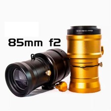 Prime Petzval Metal Lens 85mm For Canon EF EFM Fuji XF Sony E M43 Mount Camera