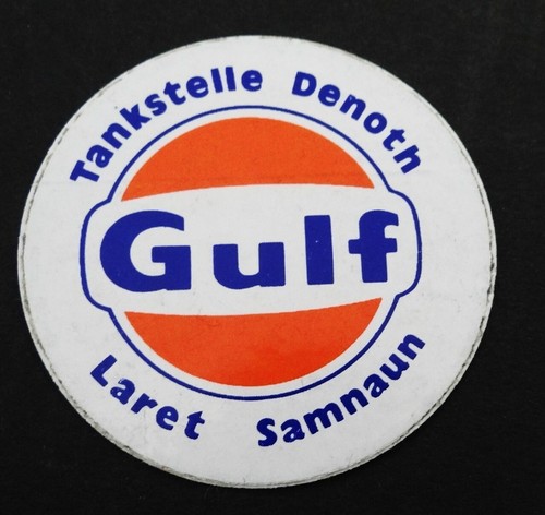 Werbe aufkleber gulf - werbe-aufkleber,
