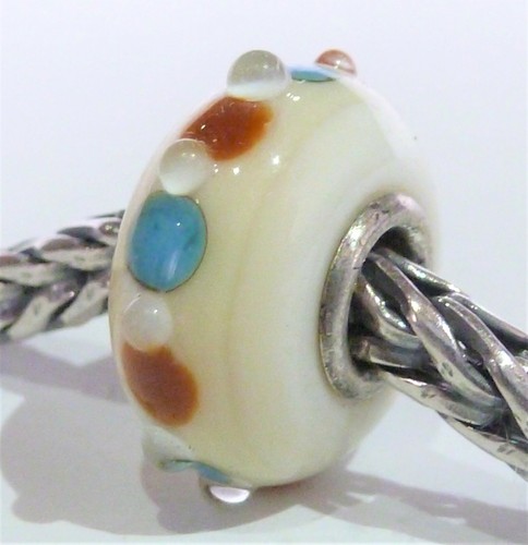 Trollbeads glas weiß mit - trollbeads,