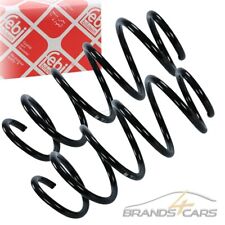 2x FEBI BILSTEIN FEDER FAHRWERKSFEDER VORNE FÜR VW TOURAN 1T 1.9 2.0 BJ 03-10