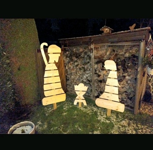 Große krippenfiguren - ,