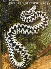 Europas Giftschlangen Bruno Witmann-Hippolyd Verlag