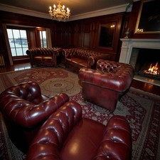 Chesterfield Classik  Leder