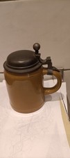 BIERKRUG mit  DECKEL , 1/2 Liter, Villeroy & Boch Mettlach um 1930, 0,5 Liter