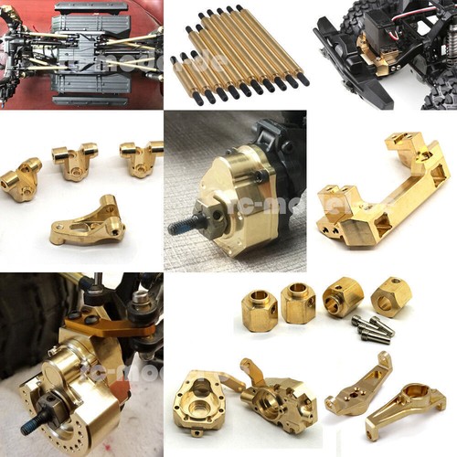 Heavy brass servo - brass, wheel