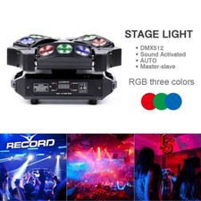 U`King 180W 9 LED RGB Beam Moving Head DMX DJ Disco Show Bühnenlicht Party Club