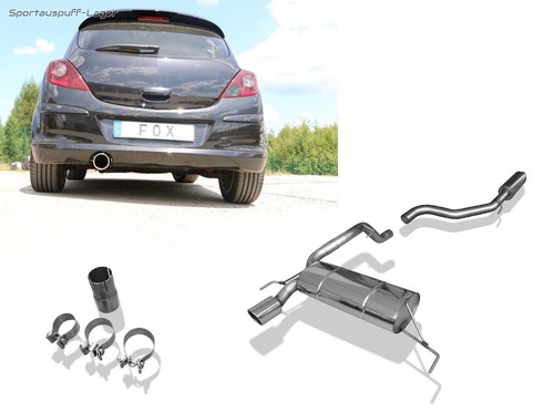 Fox komplettanlage opel corsa - fox,