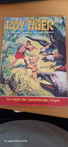 Comic roy tiger - roy, erstauflage