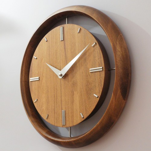 Wanduhr l550 holz kernbuche - l550,,