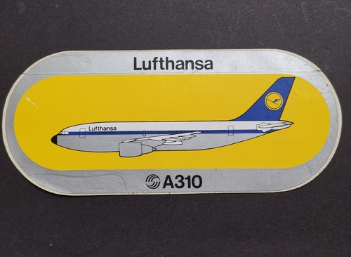 Retro lufthansa aufkleber - retro,