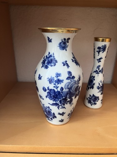 Vase echt cobalt - vase, waldershof