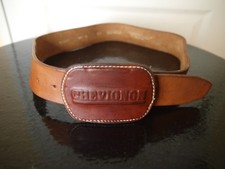 VINTAGE CHEVIGNON LEDERGÜRTEL