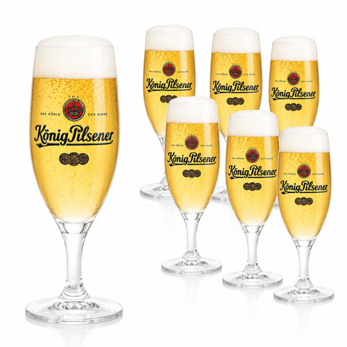 König pilsener bierglas - pilsener,