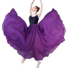 Bauchtanz Rock Damen Chiffon