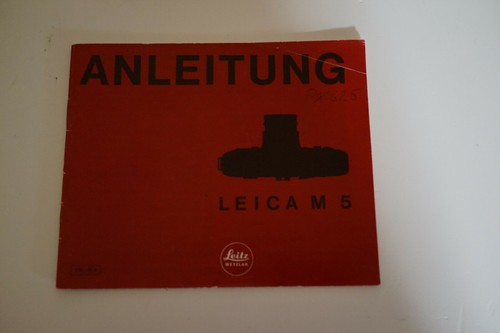 A0123 leica m5 anleitung - #a0123,