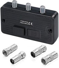 Antennen Verteiler Umschalter Weiche Digital Switch UKW SAT KABEL TV DVBT DVB-T