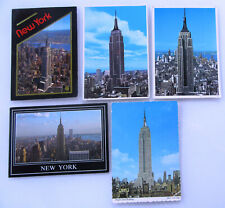 USA Postcards America Lot 5 x NEW YORK CITY Manhattan mit Empire State Building