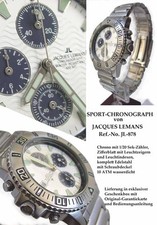 Selten Rarität JACQUES LEMANS
