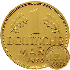 1 DM 1976 deutsche Mark 24