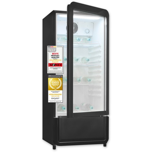 Exquisit glastürkühlschrank - exquisit,