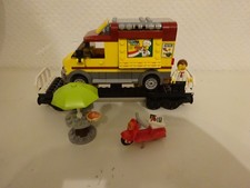 Lego City Eisenbahn Transportwaggon mit PIZZA Foodtruck 60150 / 60198 / 60336