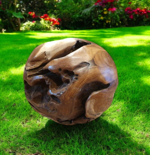 Teak dekokugel 40cm - dekokugel, 20-40cm
