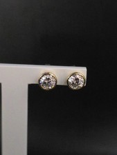 Ohrstecker 585 Gold mit 2