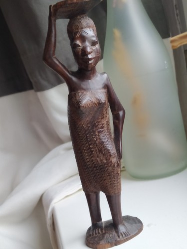 Holzstatue afrikanisch - holzstatue,
