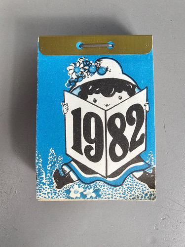 Alter abreißkalender 1982 - abreißkalender, ddr