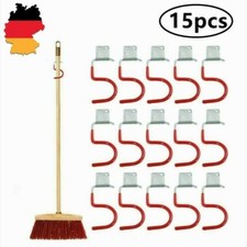 15x Gerätehalter Haken Wandhaken Haken Für Werkzeug Gartengeräte Stielhalter