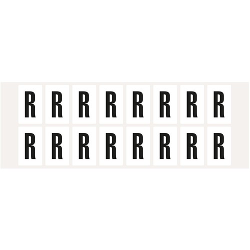 Aufkleber buchstabe - buchstabe, r