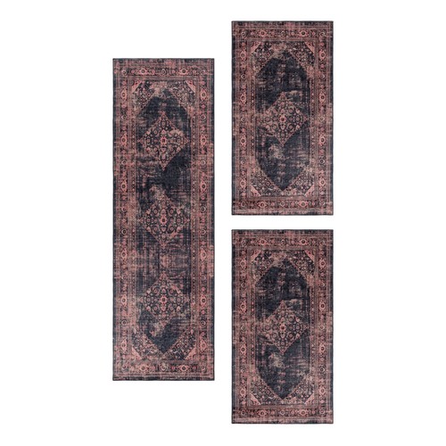 Waschbarer teppich flachgewebe - waschbarer,