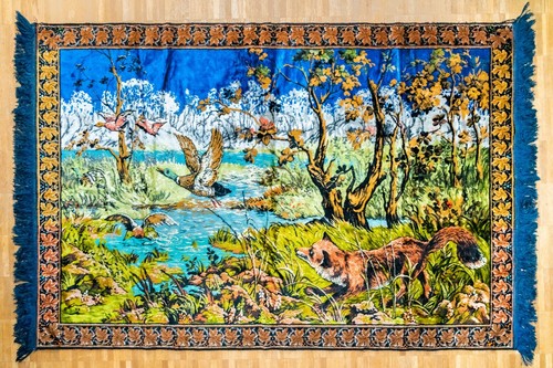 Einmalig großer wandteppich - einmalig,