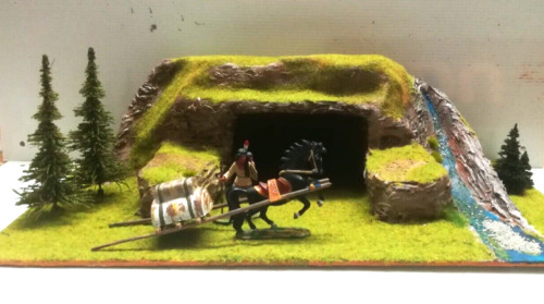 Geländeteil höhle für 6 - höhle,