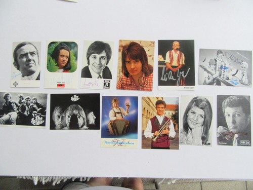 Posten seltene autogramme - seltene, 12