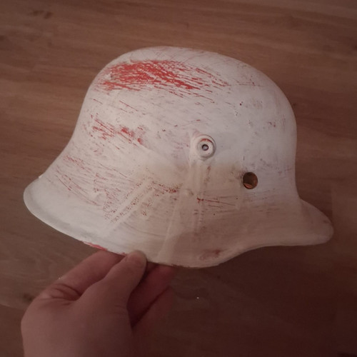 Stahlhelm weiß feuerwehr - stahlhelm,