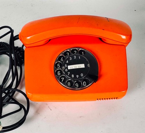 Vintage orange bundespost - orange,