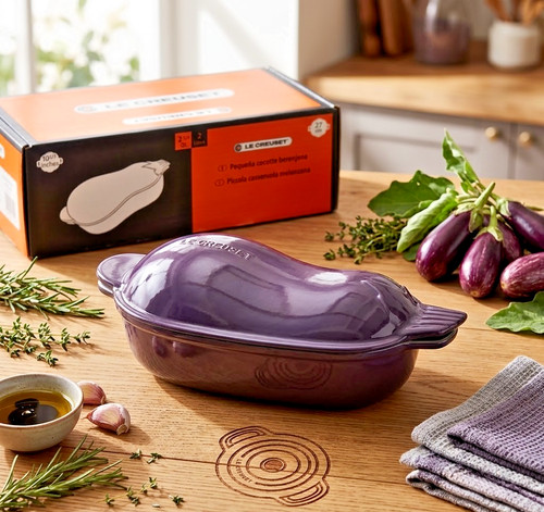 Creuset aubergine - le,