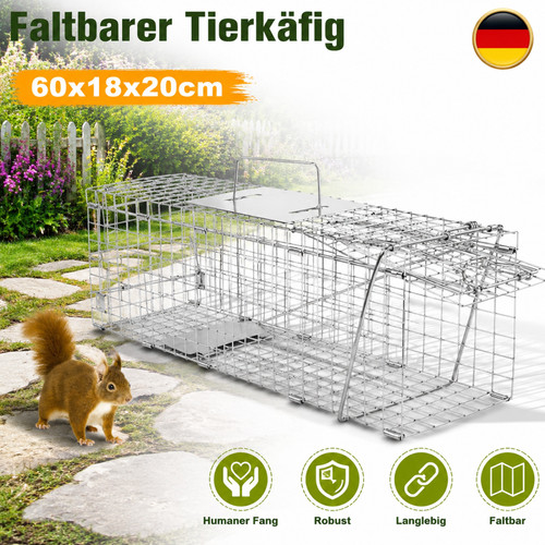 60cm fuchsfalle waschbärfalle - fuchsfalle,