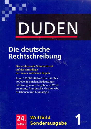 Duden band die deutsche - 1,