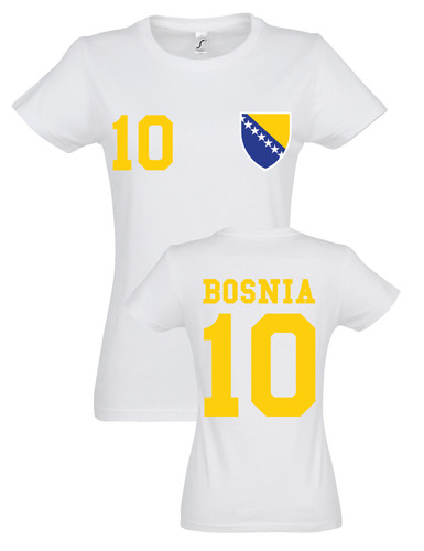 Damen shirt bosnia mit - bosnia,