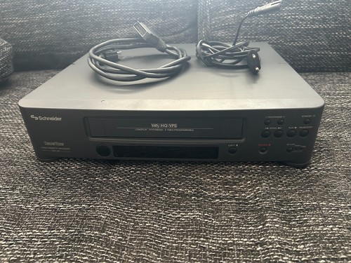 Vhs rekorder player schneider - player,