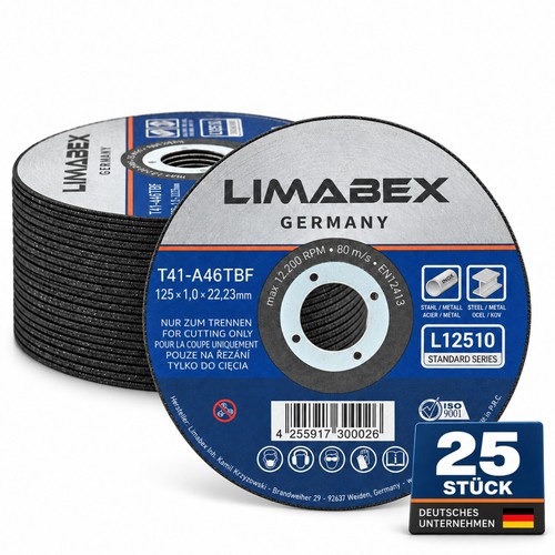 Stück trennscheiben 125 x - 25,