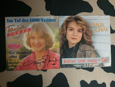 Tanja Jonak 2x 7"  Immer Und Ewig - Du Und Tal Der 1000: Tränen Signiert